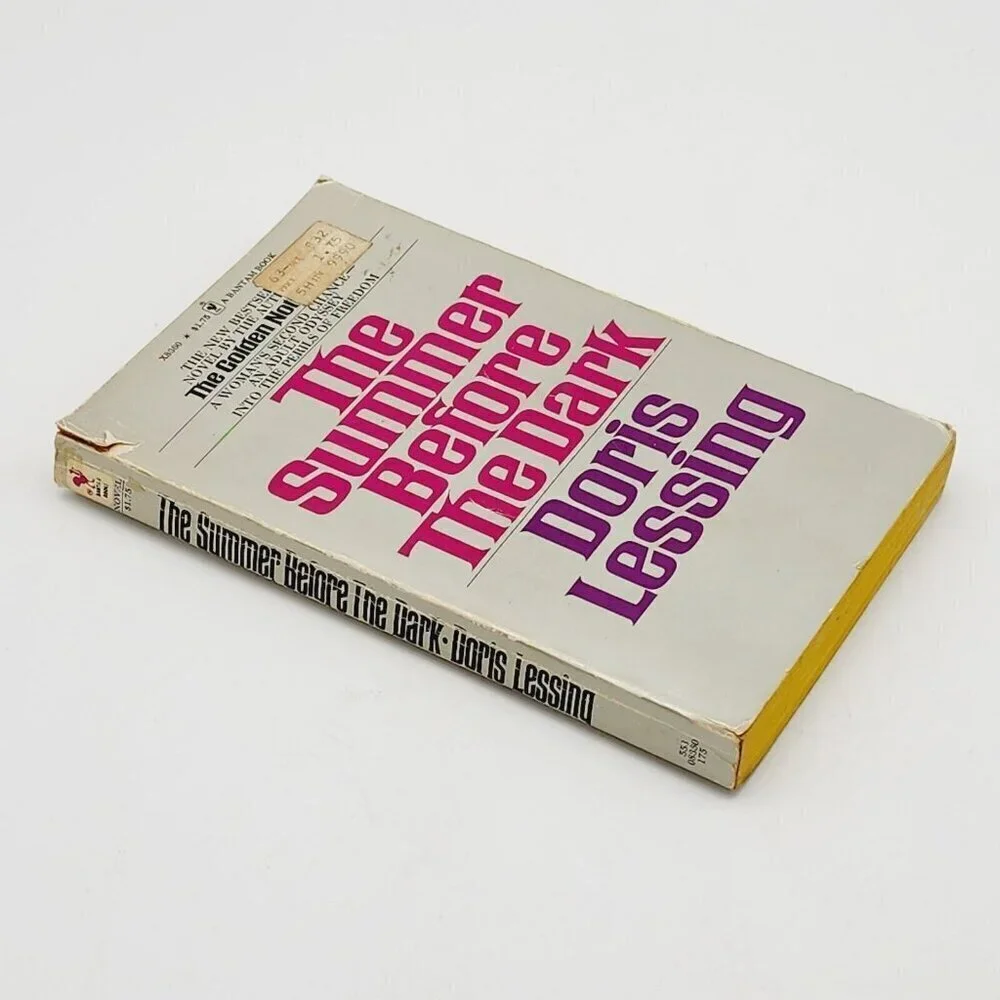 The Summer before the Dark Doris Lessing vintage paperback 1974 Bantam